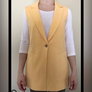 White House Black Market Sleeveless Jacket